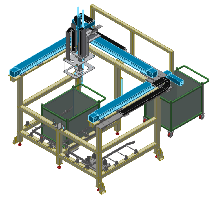 3축 직교 이재기 (팔레타이징)